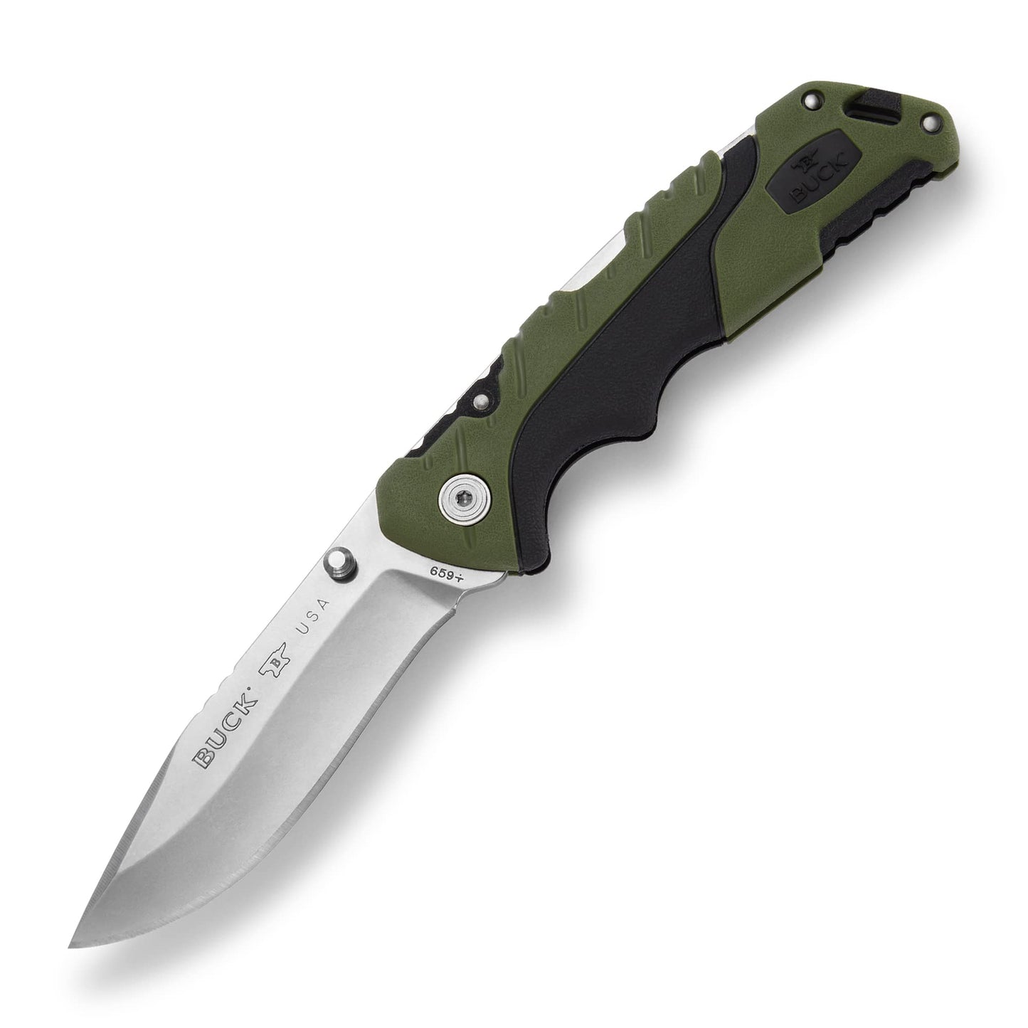 Buck Knives 659 Folding Pursuit Large Folding Hunting Knife 3-5/8" 420HC Steel Blade