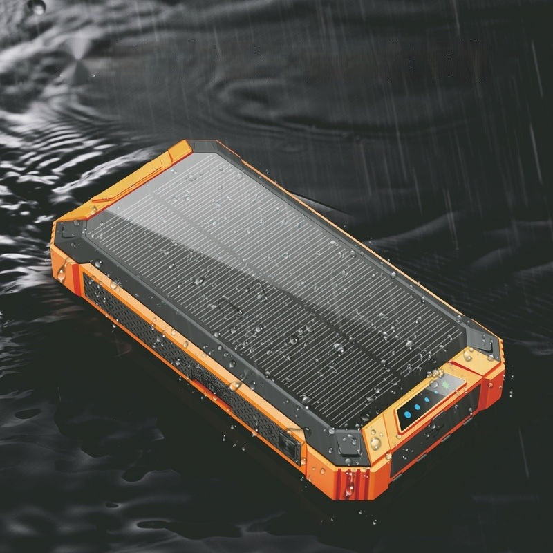 Wireless Solar Power Bank Charger