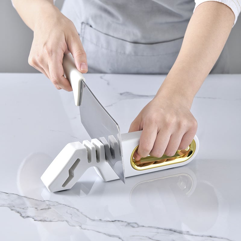 4-in-1 Stone Manual Grinder for Kitchen Knives
