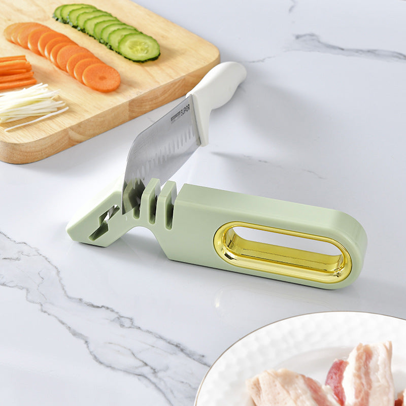4-in-1 Stone Manual Grinder for Kitchen Knives