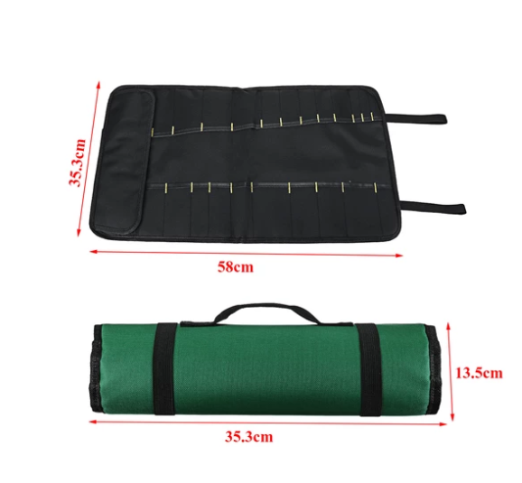 Chef Knife Bag Roll with Large Capacity for 22 Knives